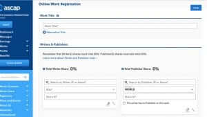 ascap-registeration-